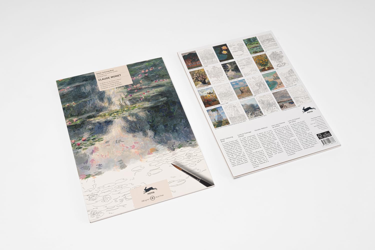 Claude Monet: Artists' Colouring Book (Artists' Colouring Books) Arts & Music
