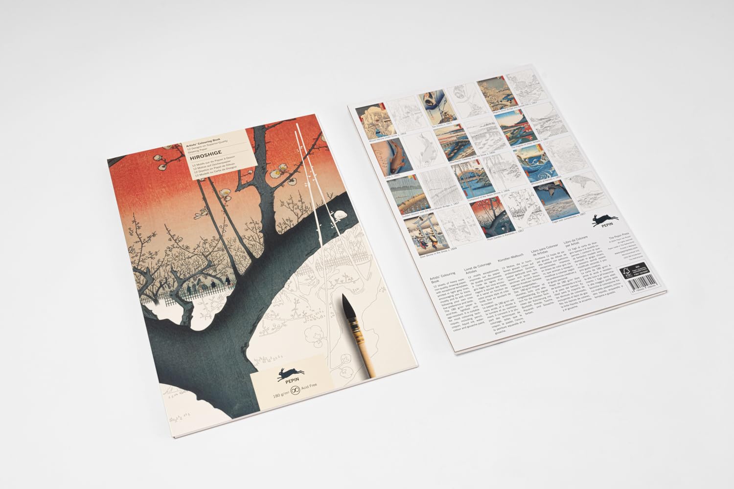 Hiroshige: Artists' Colouring Book (Artists' Colouring Books) Film, Art & Culture