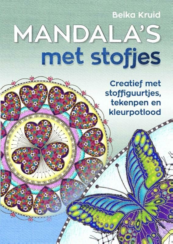 Mandala’s met stofjes: creatief met stoffiguurtjes, tekenpen en kleurpotlood book