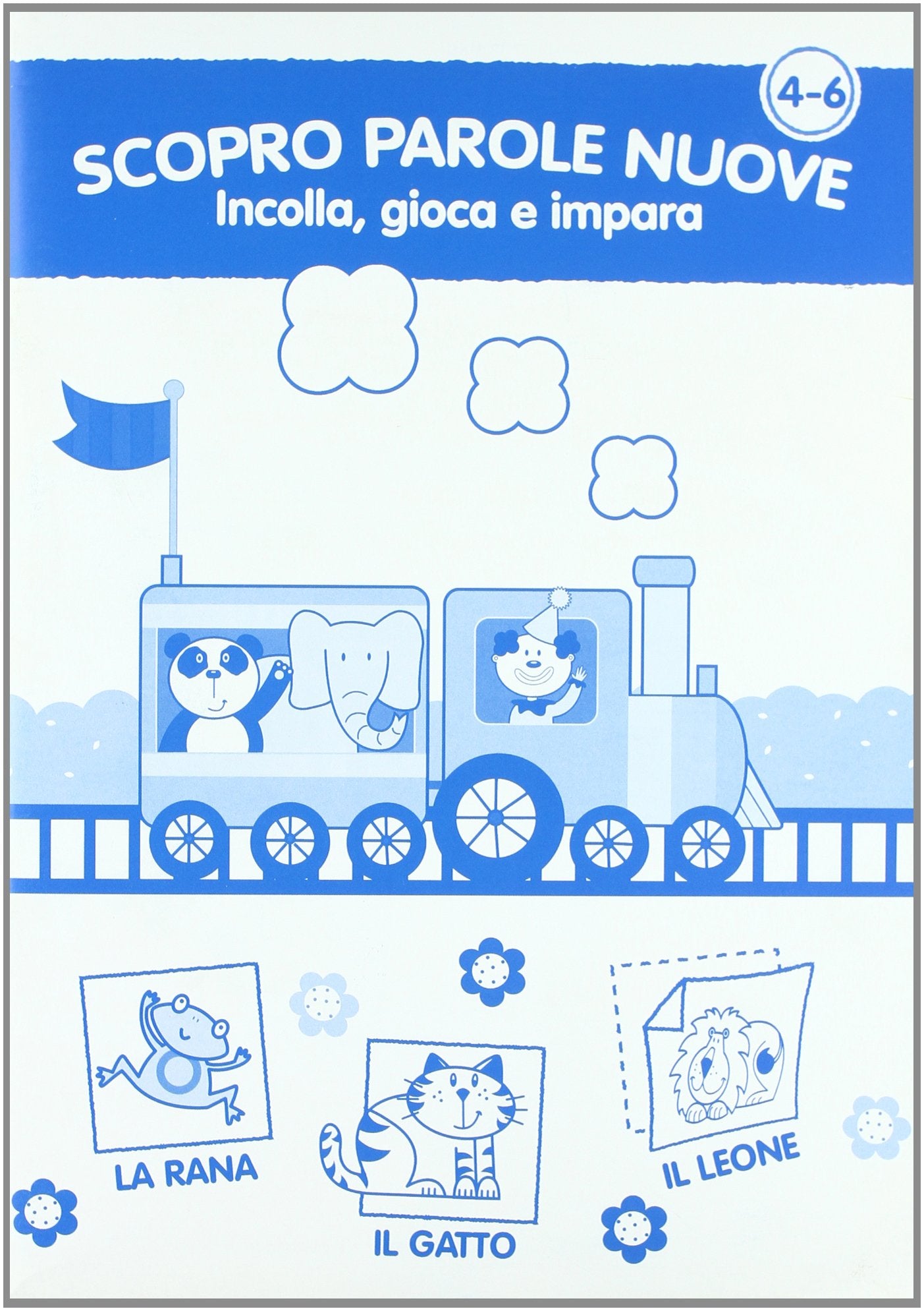 Scopro parole nuove. Con adesivi. Ediz. illustrata book