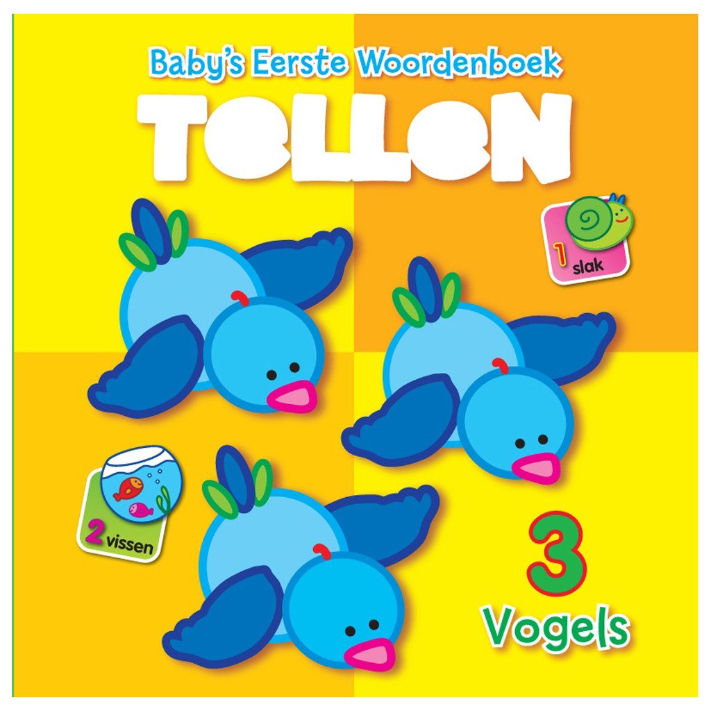 Baby's Eerste Woordenboek - Tellen Books