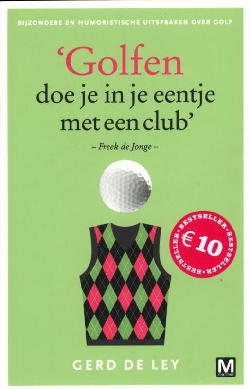 Golfen doe je in je eentje met een club book