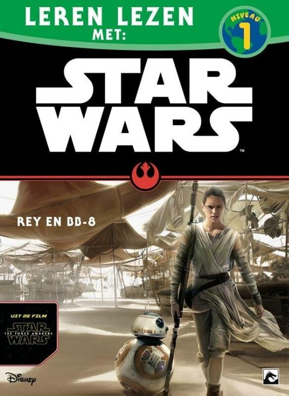 Leren lezen met Star Wars niveau 1: Rey en BB-8 book