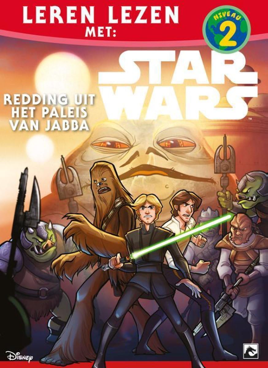 Leren lezen met Star Wars niveau 2: Redding uit het paleis van Jabba book
