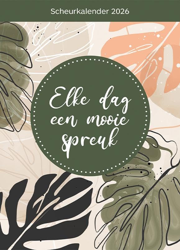 Scheurkalender 2026 Elke dag een mooie spreuk book