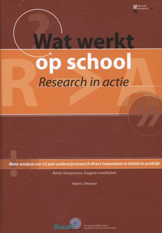 Wat werkt op school: Research in actie book
