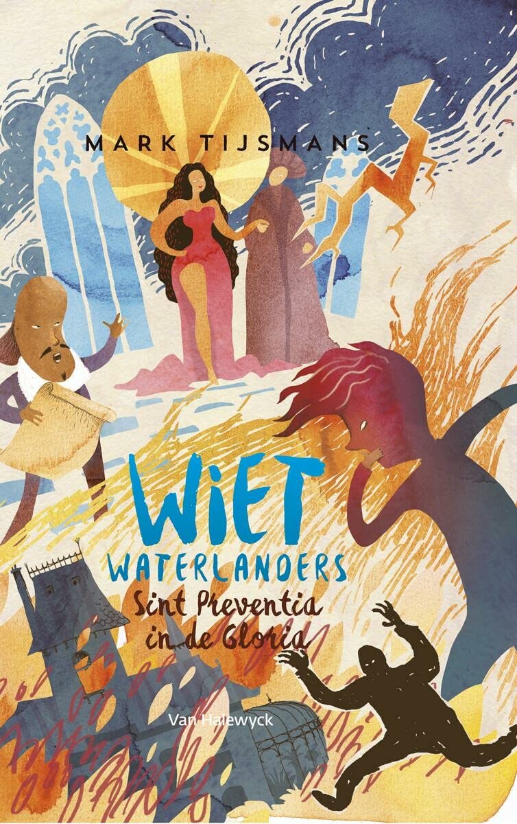 Wiet Waterlanders en Sint-Preventia in de gloria book