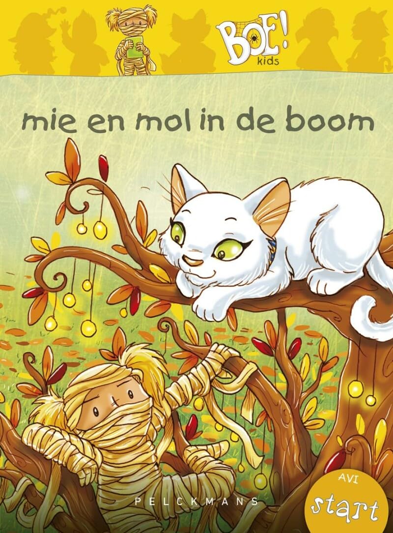 Mie en Mol in de boom book