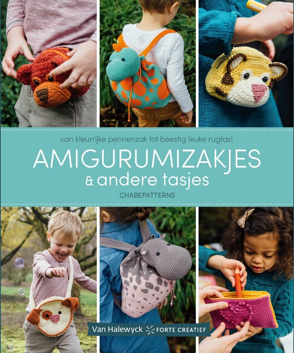 Amigurumizakjes & andere tasjes: van kleurrijke pennenzak tot beestig leuke rugtas! book