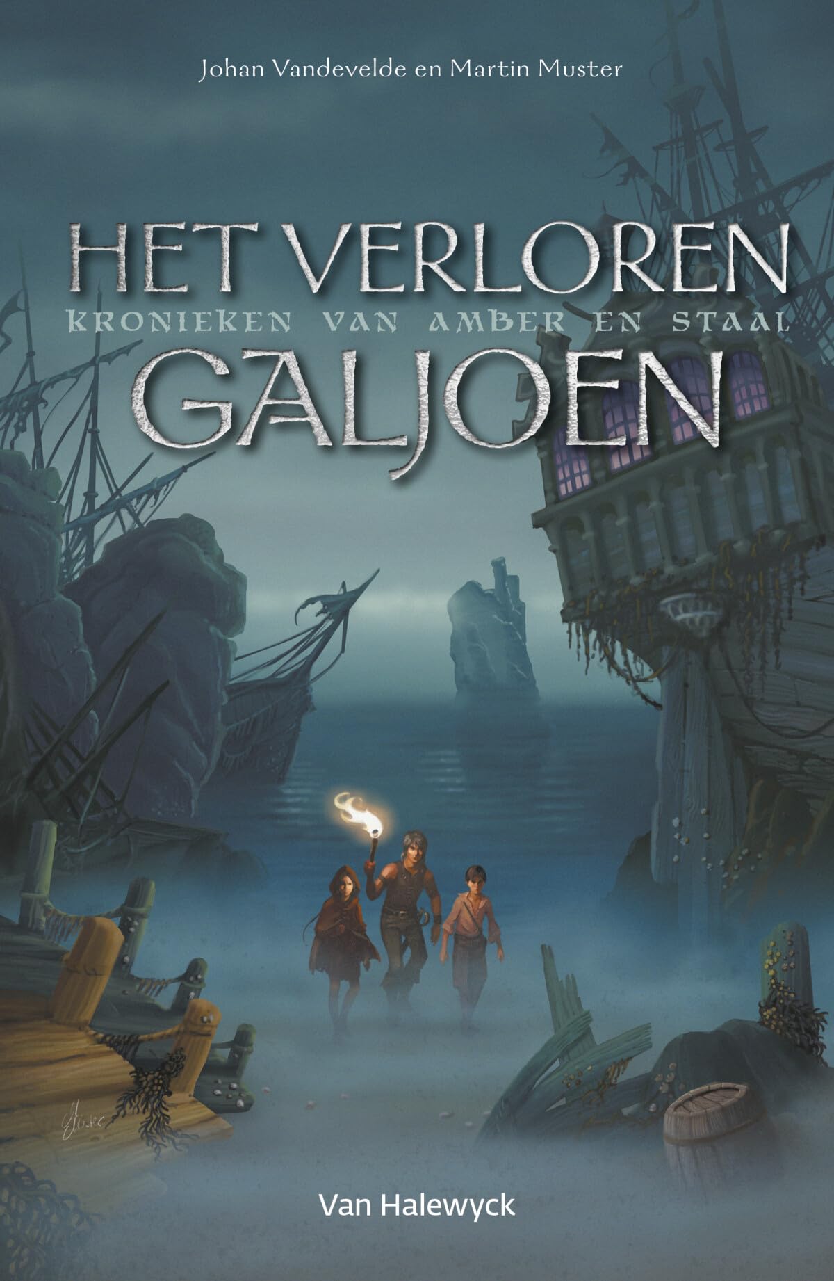 Het verloren galjoen: Kronieken van amber en staal book