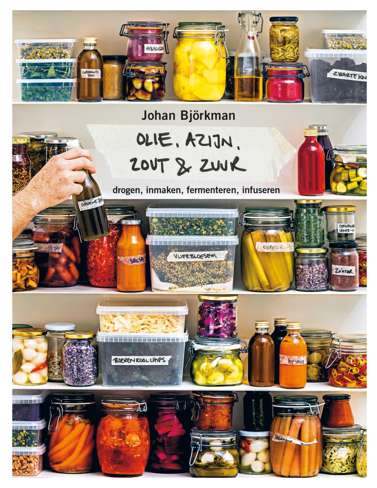 Olie, azijn, zout & zuur: drogen, inmaken, fermenteren, infuseren book