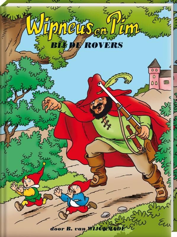 Wipneus en Pim bij de rovers book