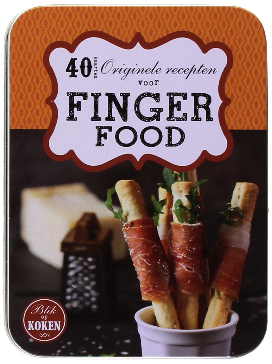 Originele recepten voor fingerfood: 40 kaarten book