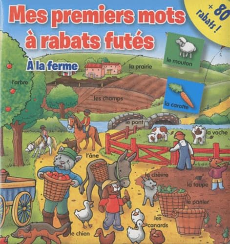 A la ferme mes premiers mots a rabats futes Tiptoi & Games