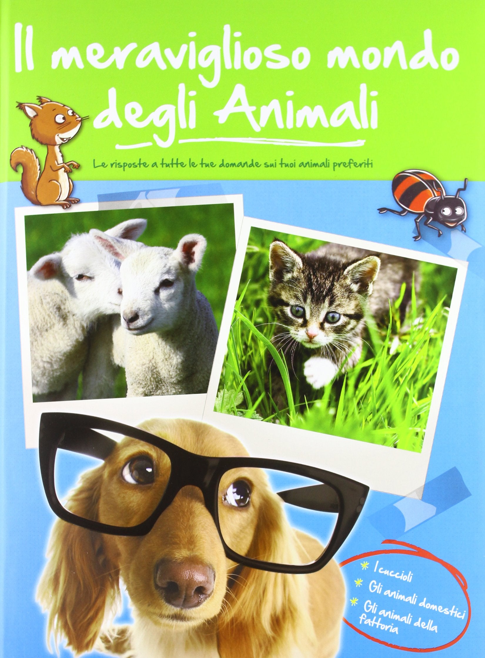 Il meraviglioso mondo degli ANIMALI - I cuccioli - Gli animali domestici - Gli animali della fattoria book
