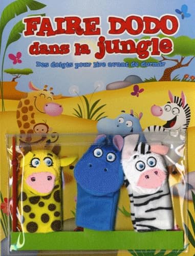 Faire dodo dans la jungle: Des doigts pour lire avant de dormir book