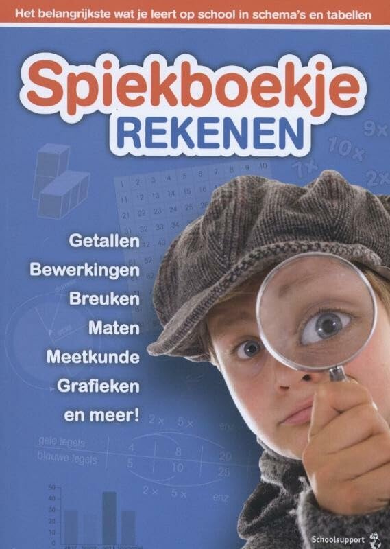 Spiekboekje rekenen: het belangrijkste wat je leert op school in schema's en tabellen book