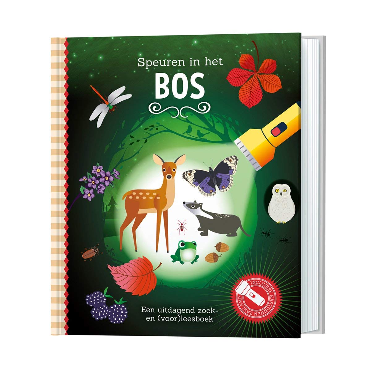 Speuren in het bos: een uitdagend zoek- en (voor)leesboek Tiptoi & Games