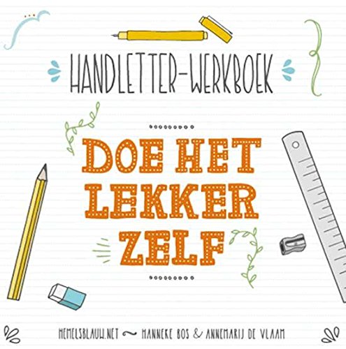 Handletter-werkboek Doe het lekker zelf: met Annemary en Hanneke book