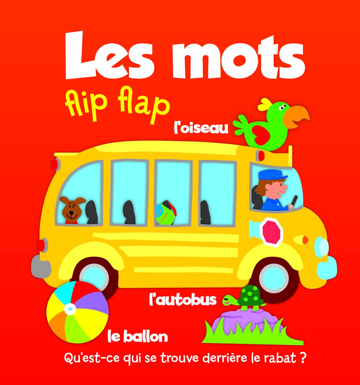 Les mots: Qu'est ce qui se trouve sous le rabat ? Tiptoi & Games