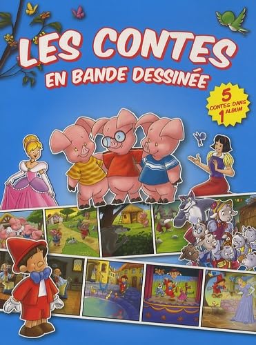 Contes en bande dessinée - bleu book