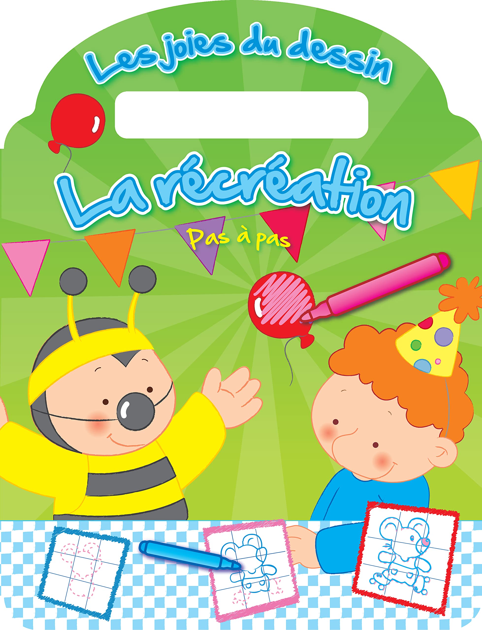 La récréation abeille/enfant: Pas a pas book