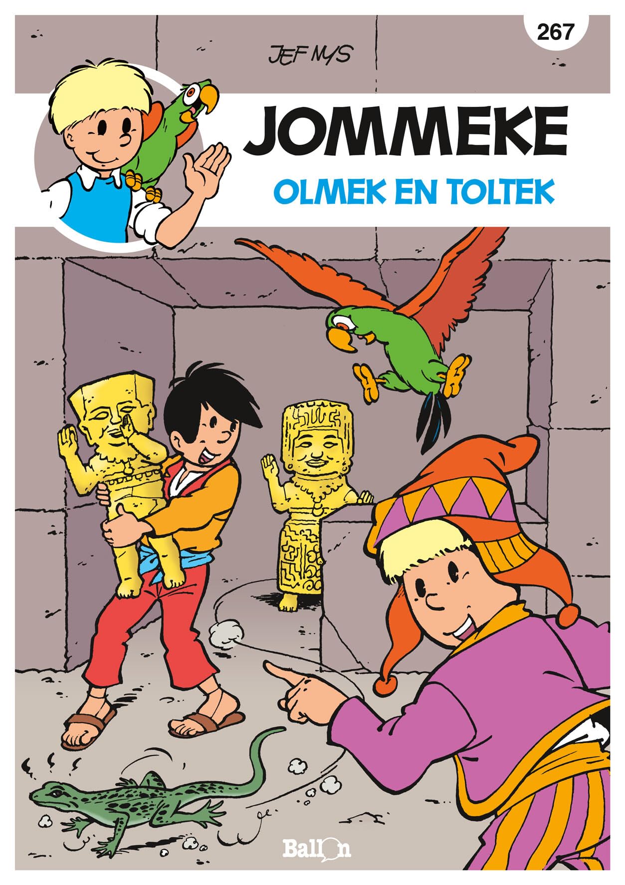 Olmek en Toltek (De belevenissen van Jommeke, 267) Manga