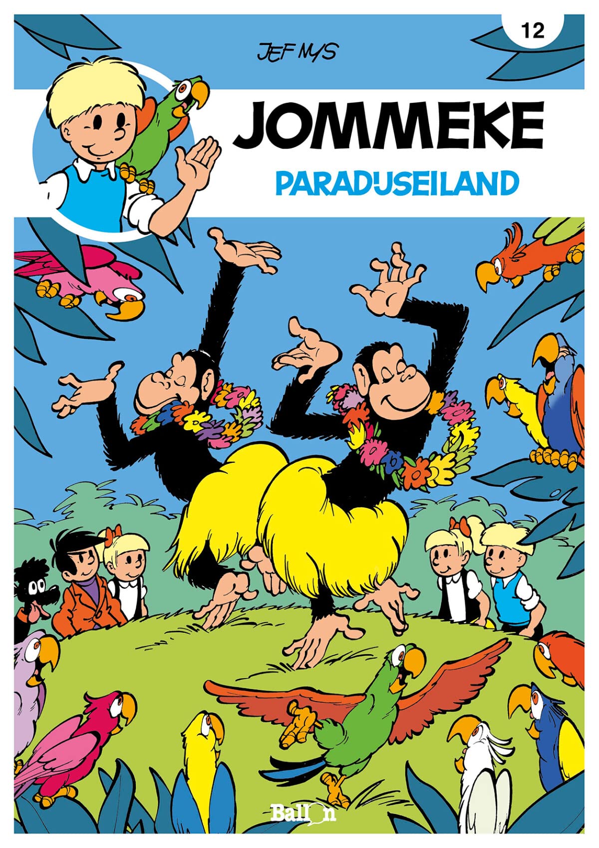 Paradijseiland (De belevenissen van Jommeke, 12) Manga