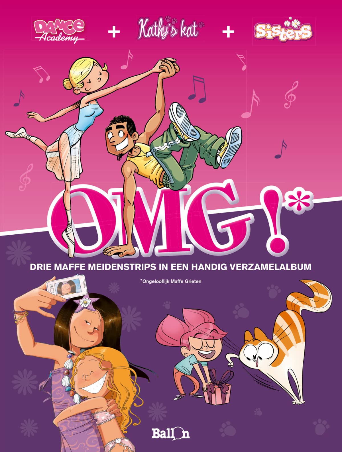 OMG! (ongelooflijk Maffe Grieten): drie maffe meidenstrips in een handig verzamelalbum book