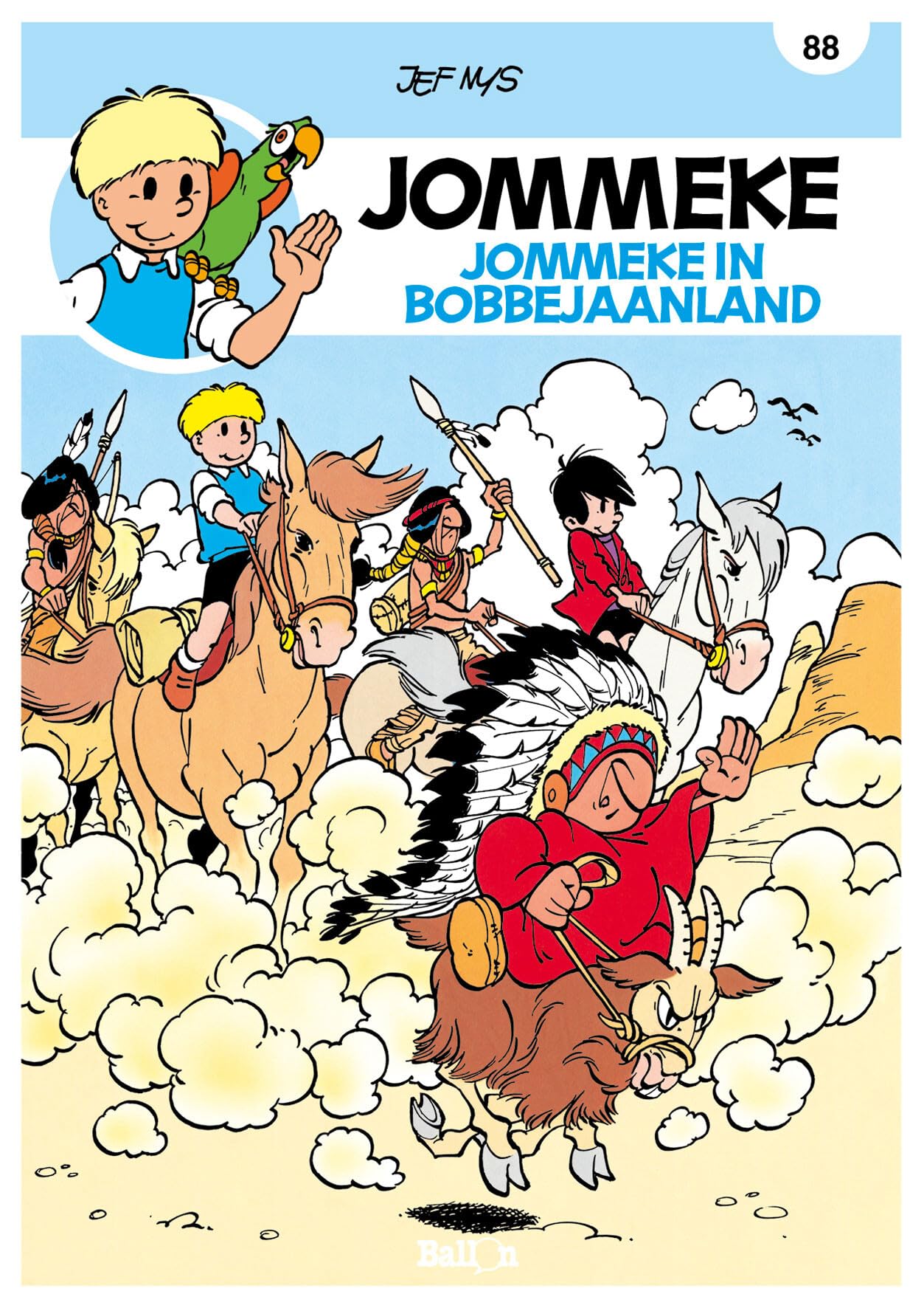 Jommeke in Bobbejaanland book