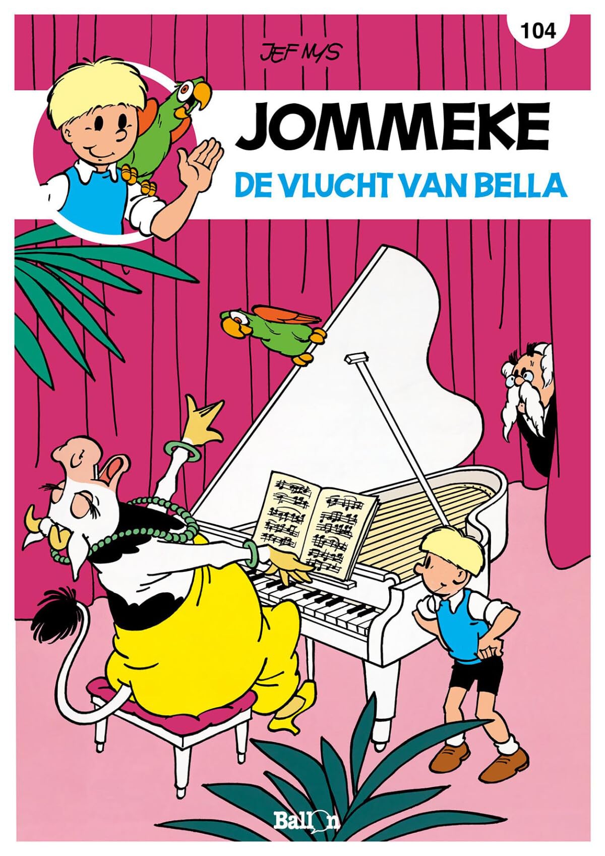 De vlucht van Bella (De belevenissen van Jommeke, 104) Non-fiction