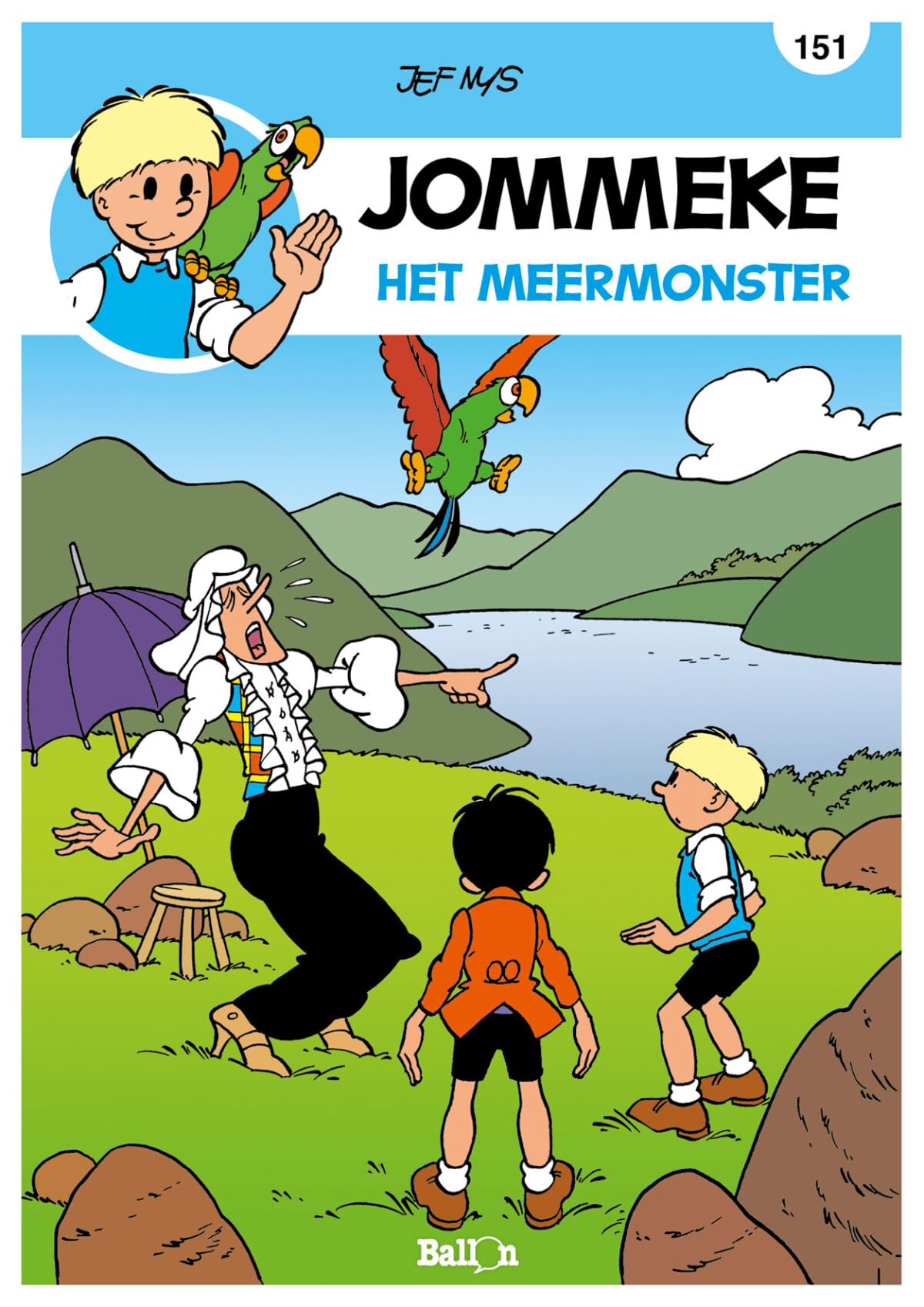 Het meermonster (De belevenissen van Jommeke, 151) Non-fiction
