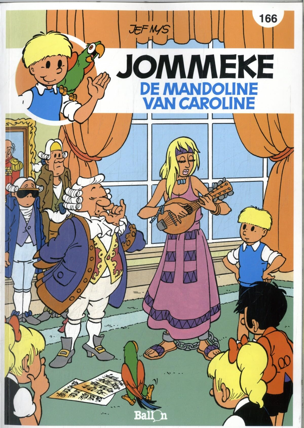 De mandoline van Caroline (De belevenissen van Jommeke, 166) Non-fiction