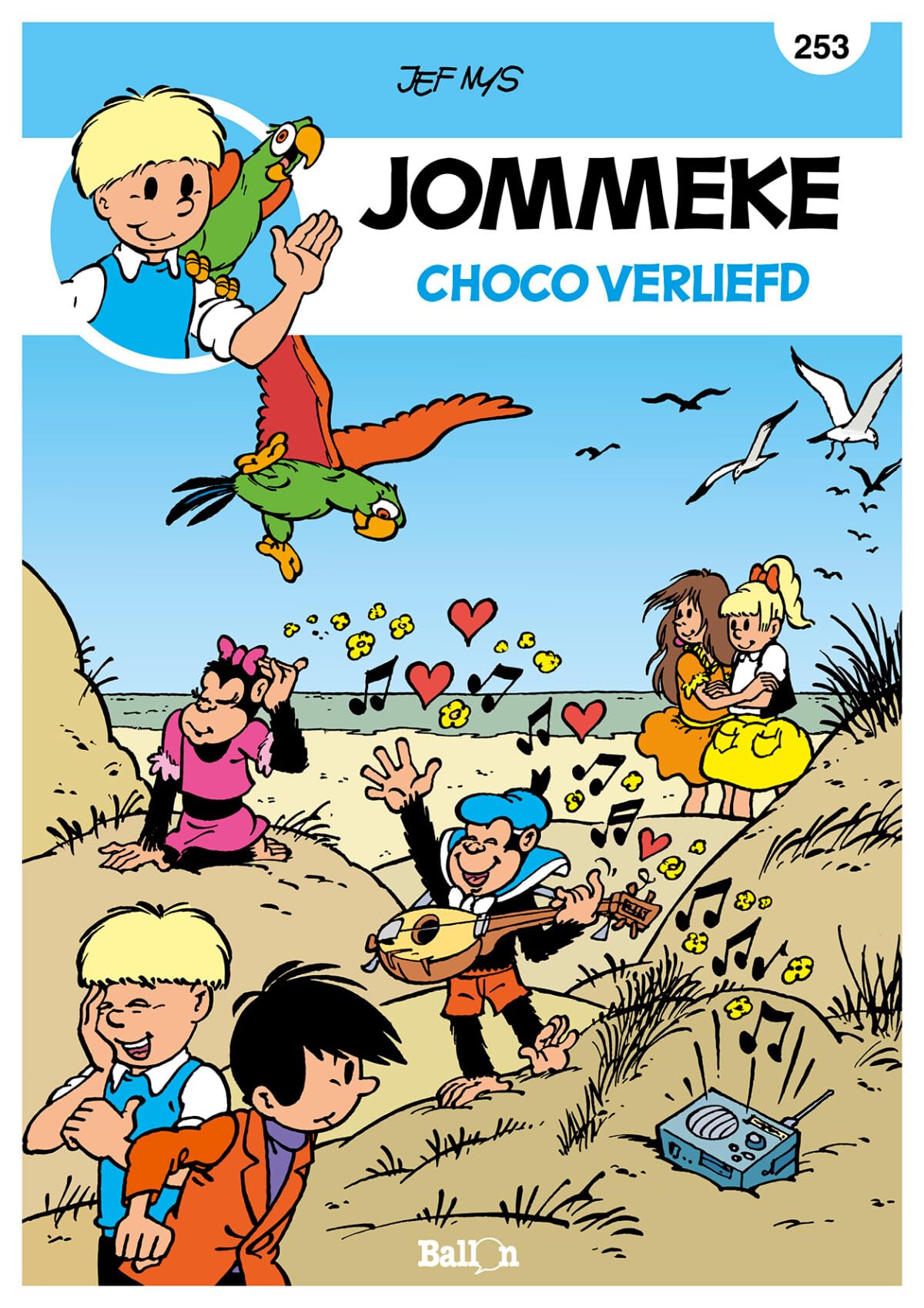 Choco verliefd (De belevenissen van Jommeke, 253) Cartoons