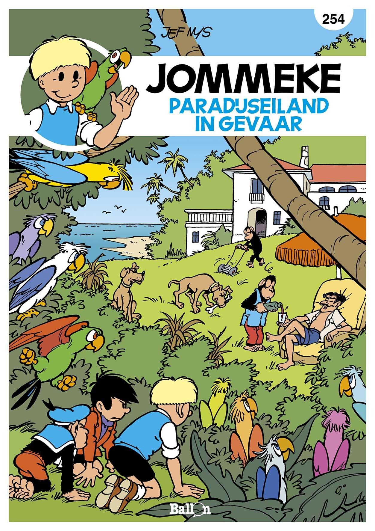 Paradijseiland in gevaar (De belevenissen van Jommeke, 254) Non-fiction
