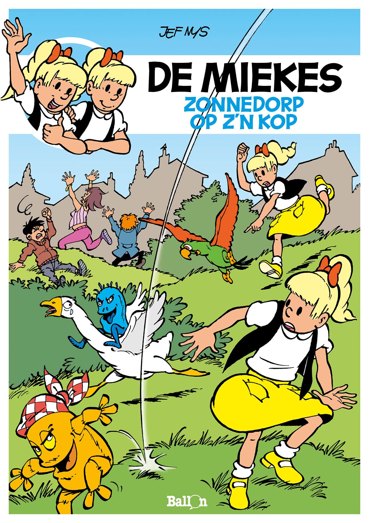 Zonnedorp op z'n kop (De Miekes) Books