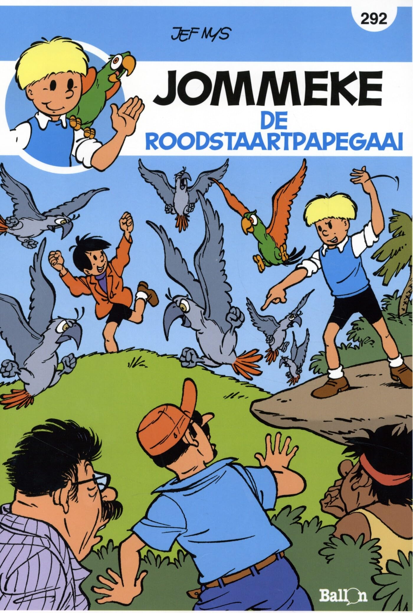 De roodstaartpapegaai (De belevenissen van Jommeke, 292) Non-fiction