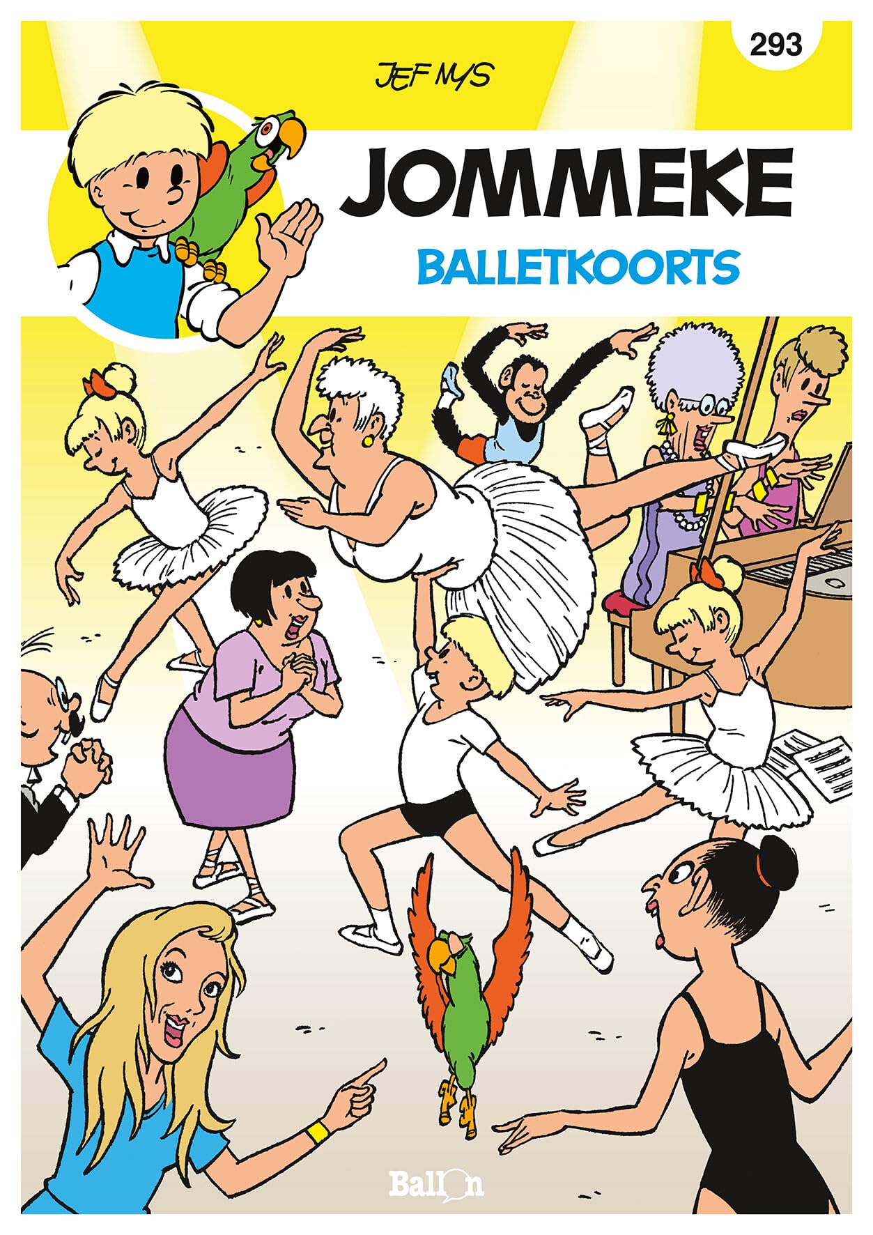 Balletkoorts (De belevenissen van Jommeke, 293) Manga