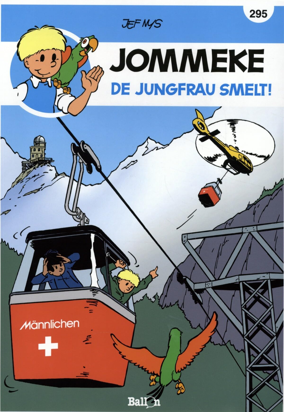 De Jungfrau smelt ! (Jommeke, 295) Manga