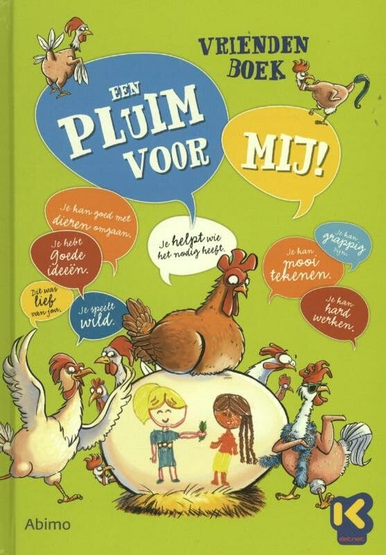Een pluim voor mij! Vriendenboek: Ketnet book