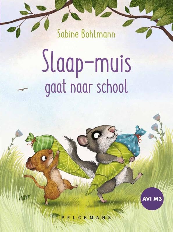 Slaap-muis gaat naar school Reading Aloud & Learning to Read