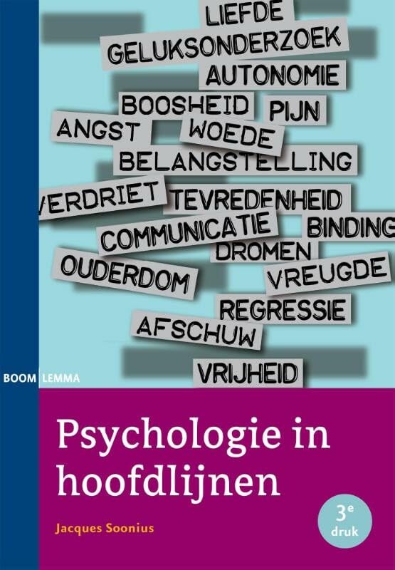 Psychologie in hoofdlijnen book