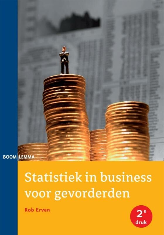 Statistiek in business voor gevorderden book