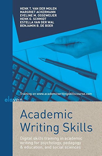 Academic writing skills: digital skills training in academic writing for psychology, pedagogy & education, and social sciences Psychology