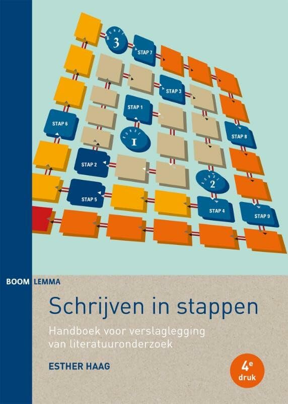 Schrijven in stappen: handboek voor de verslaglegging van literatuuronderzoek book