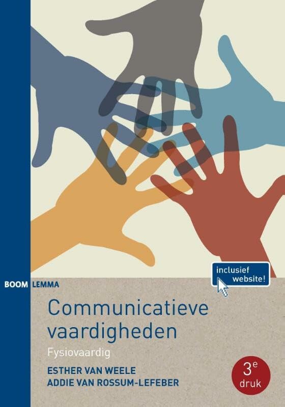 Communicatieve vaardigheden: fysiovaardig book