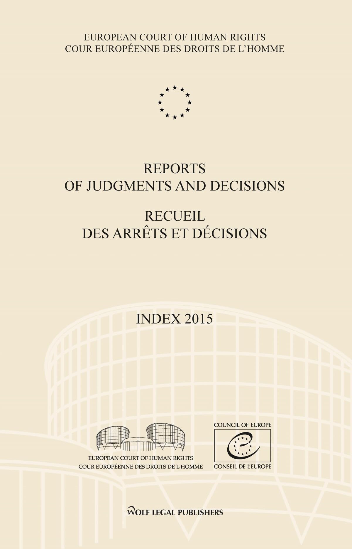 Reports of Judgments and Decisions/Recueil des arrêts et décisions Volume 2015-Index: Index Law