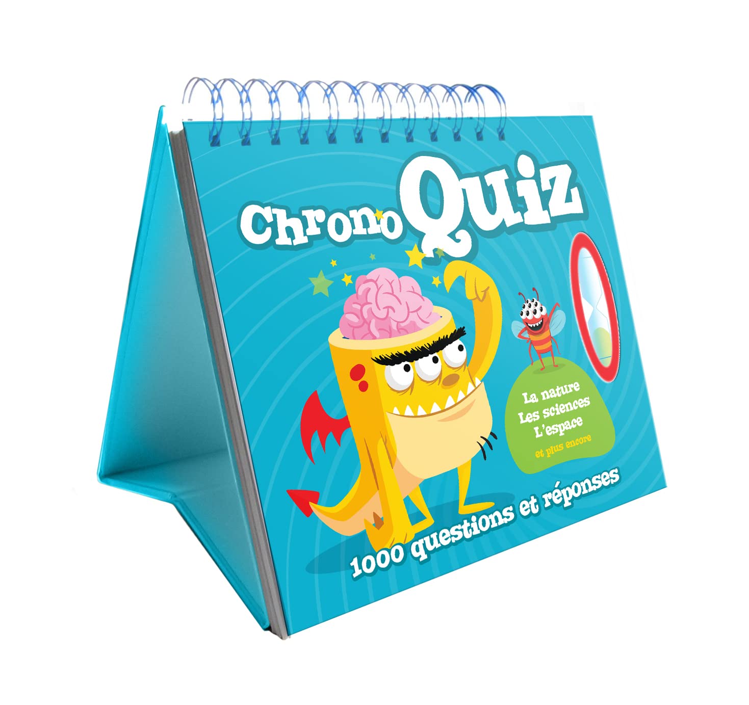 Chrono quiz : la nature les sciences l'éspace: 1000 questions et réponses Professional & Reference Books