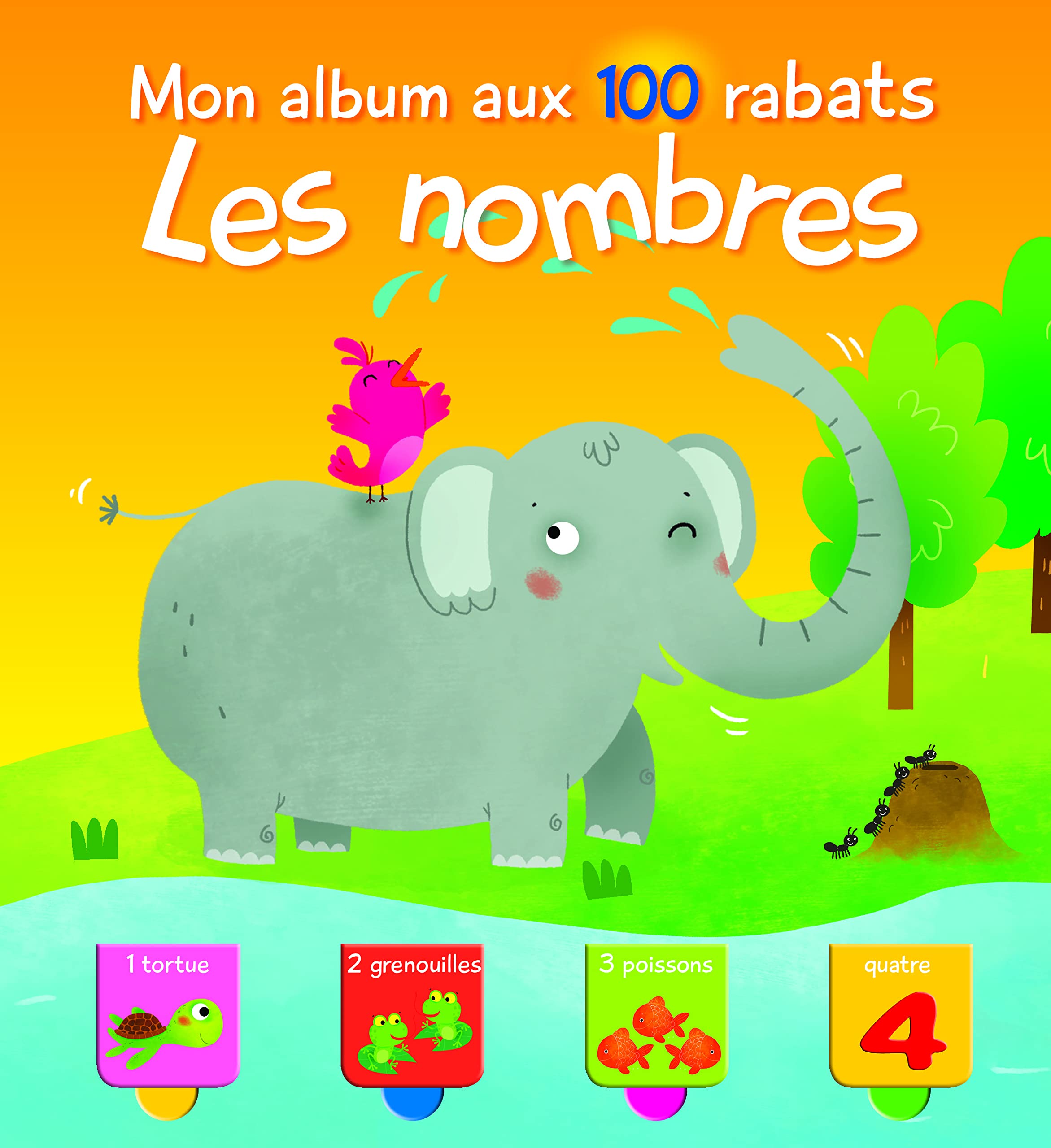 Les nombres : mon album aux 100 rabats Tiptoi & Games