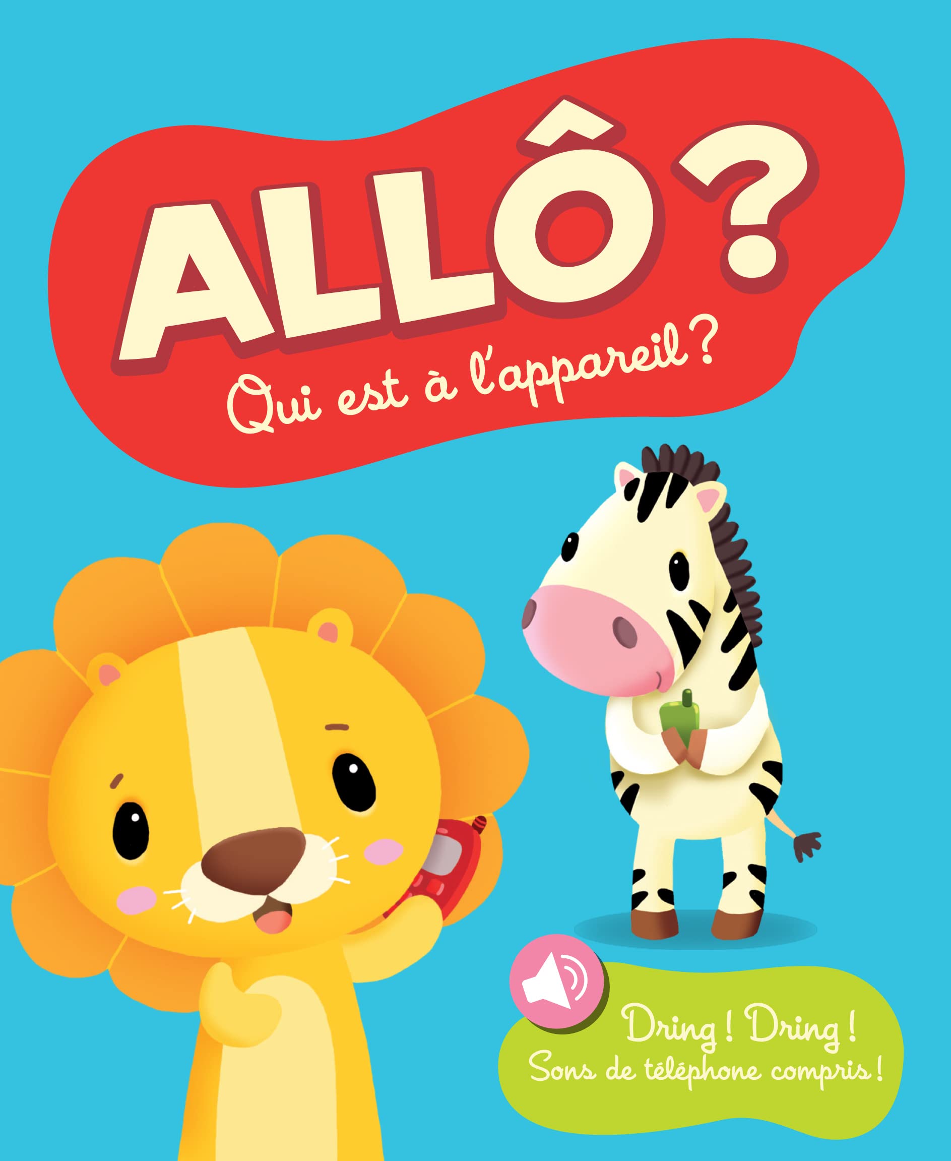 Lion - Allo qui est à l'appareil ?: Avec un téléphone portable en carton Tiptoi & Games